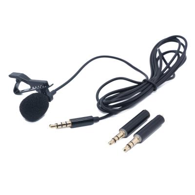 China Lavalier Microphone Accuracy Stands Products WM-3.5 Condenser Podcast 3.5mm Plug Hot Clip On Mic Lavalier Lapel Recording Microphone for sale