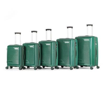 China Fashionable Luggage Sets Factory Customized Durable Suitcase Polypropylene PP Trolley Luggage Sets for sale