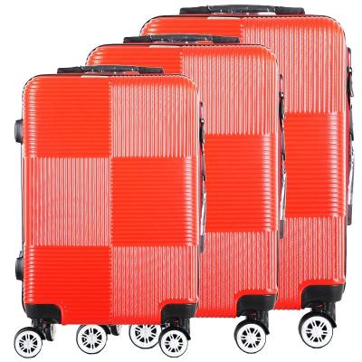 China High Quality Competitive Price 100% Factory Direct Travel 3-Piece Set ABS Trolley Travel Luggage Bag for sale