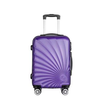 China Durable Factory Price Customize Travel Trolley Case Bag Hard Carry On Suitcase Luggage ABS for sale