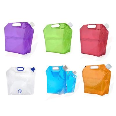 China Modern special hot selling foldable water bag water bottle travel proof foldable water bag for sale