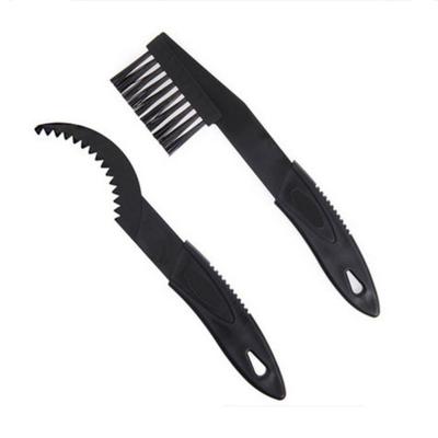 China Neylon & Plastic Bicycle Chain Cleaning Brush Bicycle Teeth Disc Cleaning and Maintenance Tools Flywheel Pressure Disc Tools Bike Accessories for sale