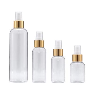 China Low MOQ 75ML 100ML 250ML Cosmetic Transparent Shoulder Cosmetic Slant Bottles for sale