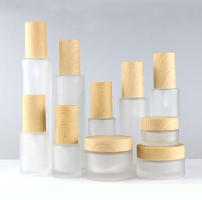 China 20ML 30ML 40ML 60ML 80ML 100ML 120ML Cosmetic Spray Lotion Glass Bottles for sale