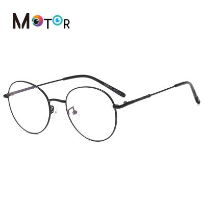 China High quality special prescription women optical frame metal frame metal temples large size temples glasses for sale