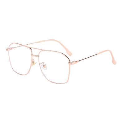 China Retro Prescription Luxury Women Glasses Vintage Glass Optical Frame Square Optical Frames for sale