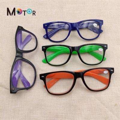 China Slim Wholesale Custom Colors Adjustable Glass Men Women Dollar Store Reading Glasses for sale