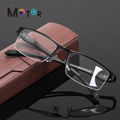 China New Zoom Reading Glasses Multifocal Matte Black Frame Lightweight Anti-Blue Progressive Smart Glasses Slim Working Glasses For The Elderly for sale