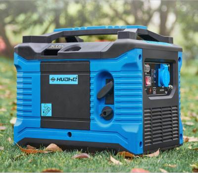 China Small Generator Supply Electric Power Huahe New Product 1000w Inverter Gasoline Generator 220V 50Hz for sale