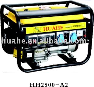 China 4-stroke 110v 220v gasoline generators 2200w HH2500-A2 for sale