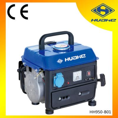 China 650 watt gasoline generator set with 2.0hp gasoline engine, gasoline generator astra korea HH950-B01 for sale