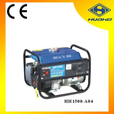 China HUAHE China Zhejiang HH1500-A04 Reliable Four Stroke 1KVA 1KW Gasoline Portable Power Generator for sale