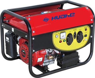 China Quick Start HUAHE 3380 Gasoline Portable Generator With CE HH3750 for sale