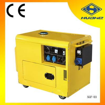 China 5kva silent diesel generator price/1 phase diesel generator quiet/diesel generator 5GF-B03 for sale