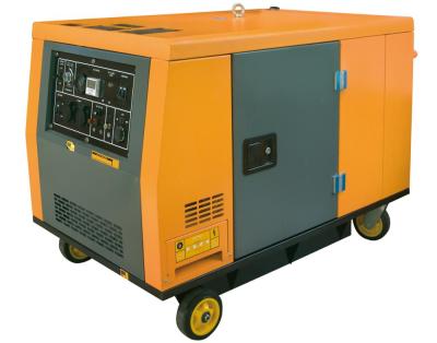 China 10KVA Air Cooled Diesel Generator Set With ATS 35/9.24 for sale