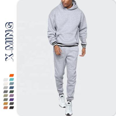 China Fashion Breathable Wholesale Men Matching Sportswear Pullover Sweatshirts Cotton Hoodie Jogger Slim Fit Street Wear Sportswear for sale