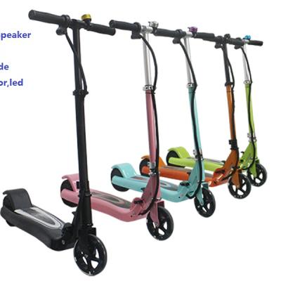 China Colorful Kid Child Electric Scooter with 120W Electric Motor Power for 6 Years Old for sale