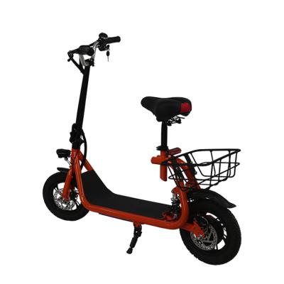 China Steel frame unisex wholesale lead acid battery market hot selling scooter with frame for sale