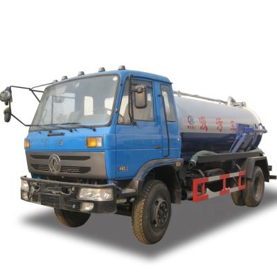 China 10000liters vacuum sewage suction tank truck for sale,4x2 fecal suction truck for 10000liters septic tank for sale