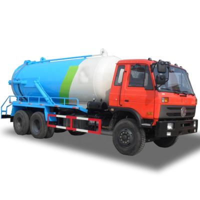 China 10 wheeler 18000 liters mobile vacuum truck mud for sale 18000liters for sale