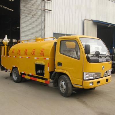 China 5000L Euro2 Sewage System Cleaning Vehicle 5cbm for sale