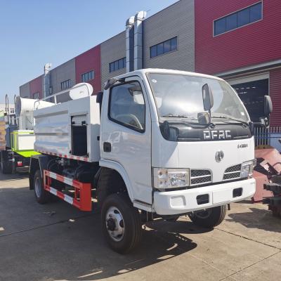 China Q235 Carbon Steel DFAC 4*4 5 Cubic Meter High Pressure Sewer Vehicle Jetting Sewage Cleaner Flushing Cleaning Truck for sale