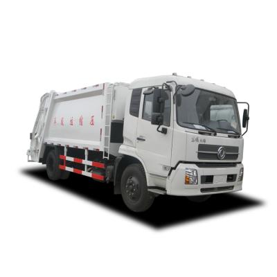 China Dongfeng Hotels 4*2 LHD 12cbm Compressed Collection Garbage Trucks for sale