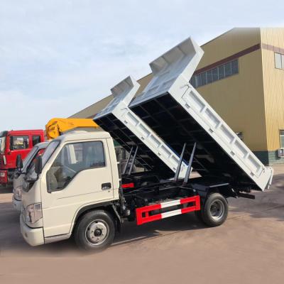 China Cheap Hotels FORLAND 5 Cubic Dump Garbage Truck for sale