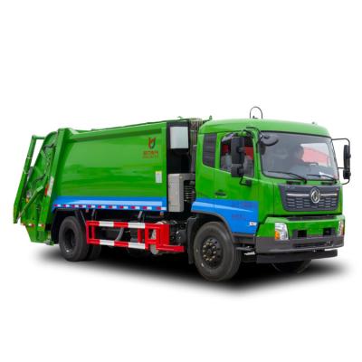 China New hotels dongfeng 12 cubic collector 4x2 disposal truck garbage vehicle for sale