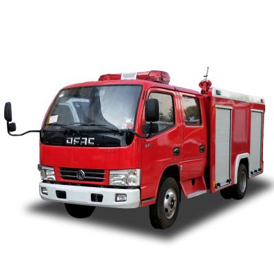 China New Cheap Small 4*2 Dongfeng 2500L LHD 92HP/120HP Water Tanker Fire Fighting Trucks For Sale 6115*1980*2700 for sale