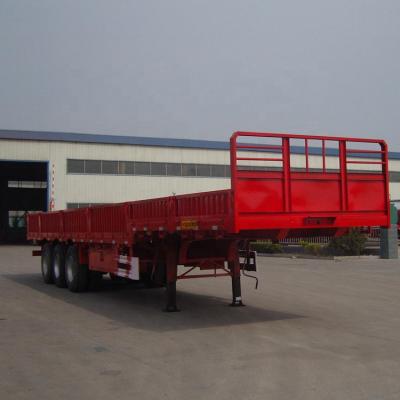 China Truck Trailer 13 Meters Cargo Semi Trailer Half Hitch Panel 3 Alxe Logistics Cargo Semi Trailer for sale