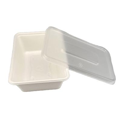 China Freshness Preservation Disposable Dessert Container Rectangle Container For Quick Food Packing Lunch To Go Take Out Container With Lid Food Paper Box for sale