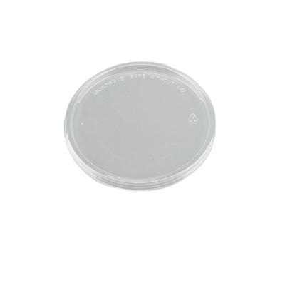 China Child safe 8oz, 12oz, 16oz, 24oz, 32oz pp disposable flat lid custom logo OEM plastic lid for sale