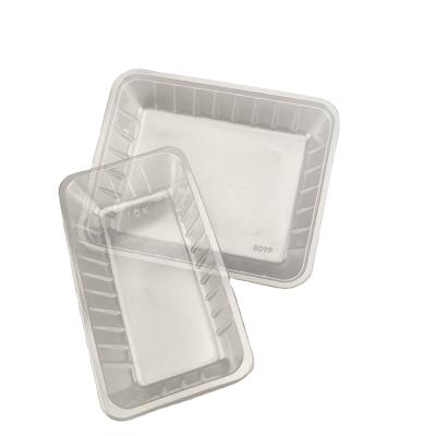 China Biodegradable factory directly supply take out container hot food box container biodegradable meat tray for sale