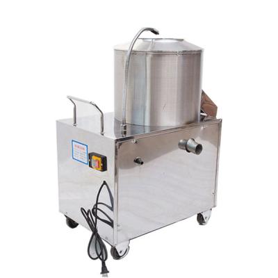 China Microprocessor Commercial Food and Beverage Shops Supply Auto Cut Onion Root Ginger Washing Automatic Coconut Skin Peeling Machine for sale