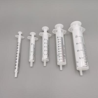 China High Quality Medical Injection Syringe PP Syringe 1ml~20ml 2 Parts for sale