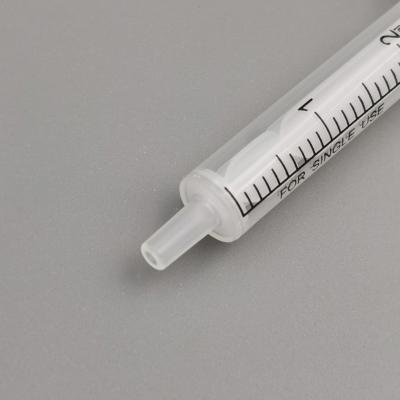 China High Quality Medical Luer Slip 2ml PP Syringe Two Parts for sale