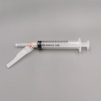 China Hypodermic Sterile PP Safety Syringe Hospital Use for sale