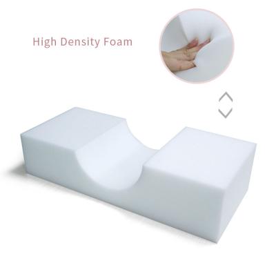 China 15 Years Factory Factory Supply High Quality Anti-Static Custom Neck Velboa Memory Foam Pillow Eyelash Extension Leather Pillow for sale