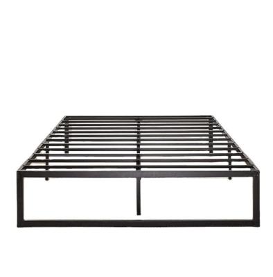 China New Design Foldable Smart Folding Bed Easy Assembled Queen Size Platform Metal Bed Frame for sale