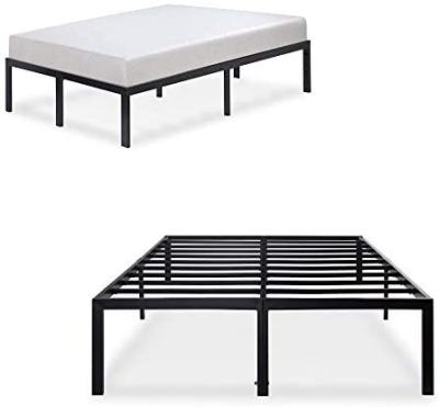 China Convertible Queen Size Foldable Profile Iron Platform Metal Bed Frame UK Standard for sale