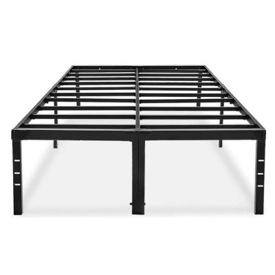 China Convertible Company Queen Size Steel Double Bed 14 Inch Metal Platform Bed Frame Queen Size Bed Frame For Bedfrom for sale