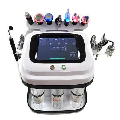 China Skin Rejuvenation New Arrival! 10 In 1 H2o2 Aqua Peeling Lift Skin Bubble Moisturizer Oxygen Hydrofacial Machine, Skin Care Cleansing Facials for sale