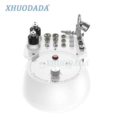 China Pore Remover 4 in1 Diamond Microdermabrasion Dermabrasion Machine Water Spray Exfoliation Beauty Machine Wrinkle Face Peeling Machine for sale