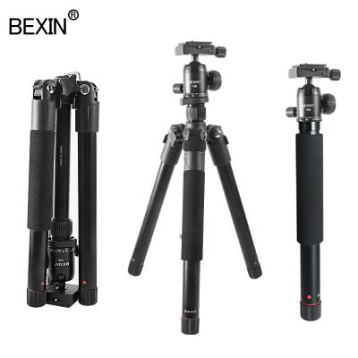 China Wholesale Custom Lightweight PORTABLE Tripod MS27 Mini Folding Tripod Camera Extendable Adapter for DSLR Camera Phone DV Projector for sale