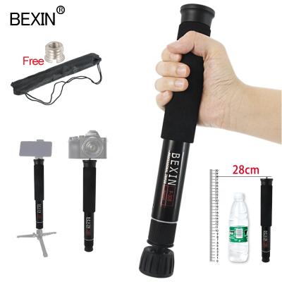 China BEXIN Multifunctional Portable Unipod Extendable Flexible Tripod Mini Monopod Digital Camera Camera Stand For DSLR Camera iPhone Smartphone for sale