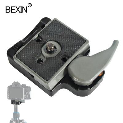 China BEXIN In-Stock Quick Release Plate Holders Flexible Convenient Locking Aluminum Gray Double For Tripod Heads 200PL-14S-A for sale