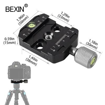 China BEXIN SLR Ball Camera Summer New Camera Clip Head Portable Travel Outdoor Lightweight Photography Props Dedicated Head Stand Tripod for sale