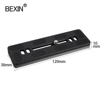 China BEIXN new product wholesale high quality aluminum alloy other camera base accessories tripod quick release plate for dslr video camera for sale