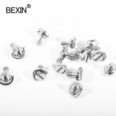 China BEXIN Stainless Steel M6 Thread D Ring Best Sellers Photographic Equipment Tripod Flat Ball Main Support Screws For Digital Camera for sale